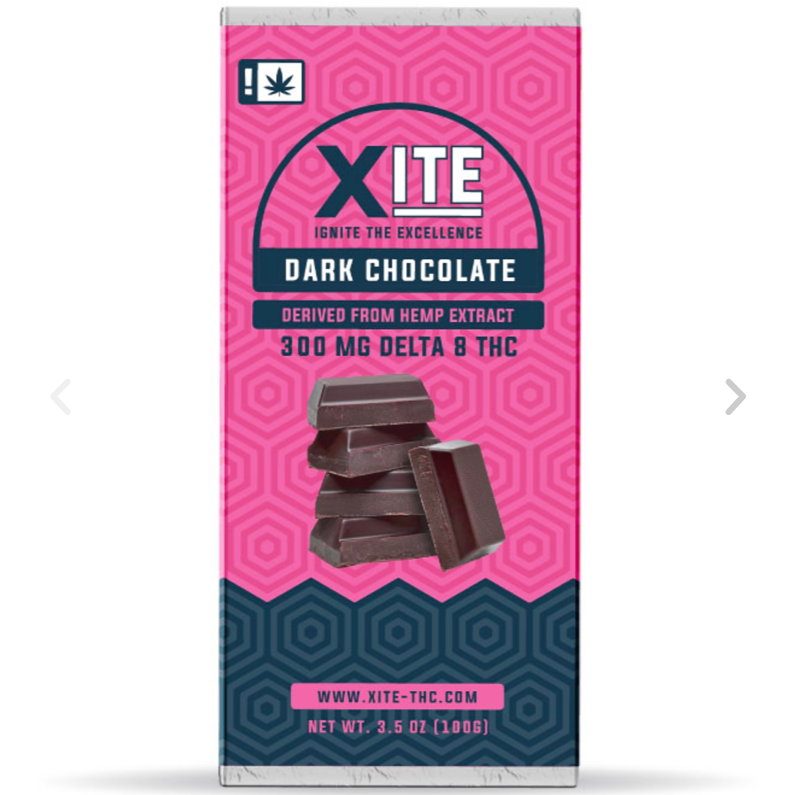 Dark Chocolate Bar (225mg Delta-8 THC)